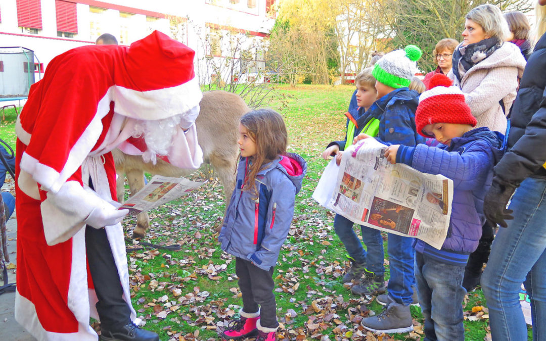 Der Samichlous besuchte den «Murtenbieter»