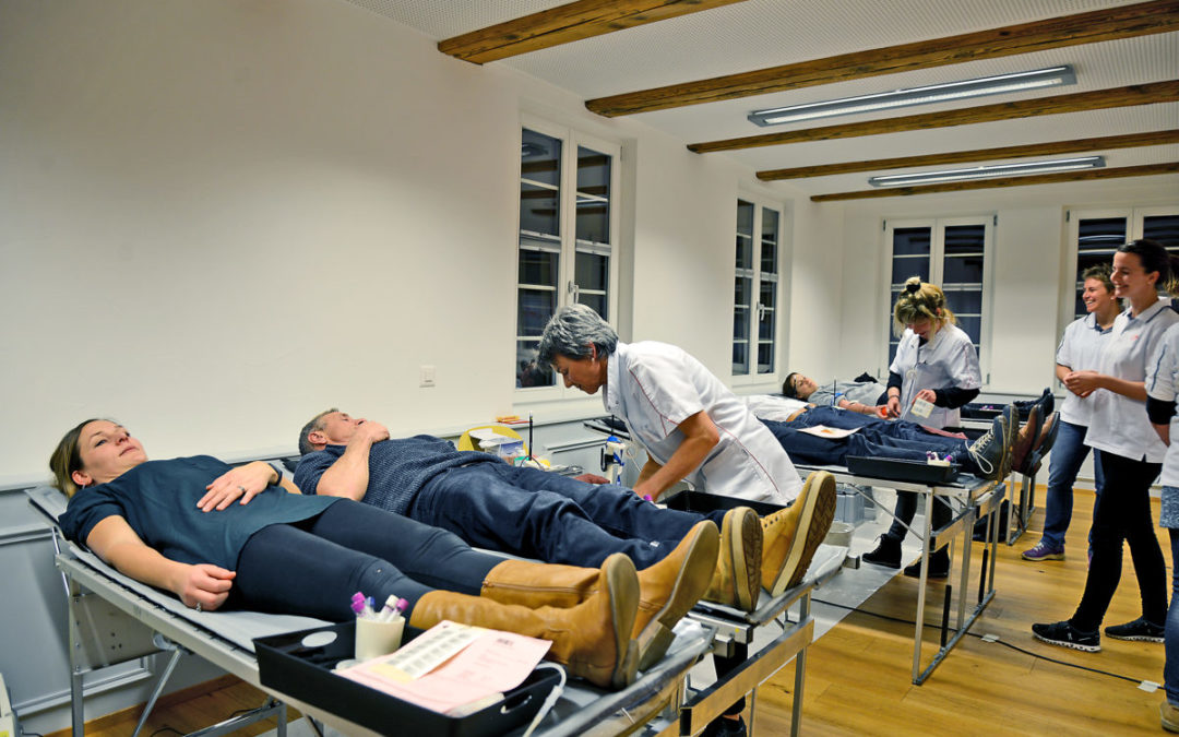 Erfolgreiche Blutspende-Aktion in Salvenach