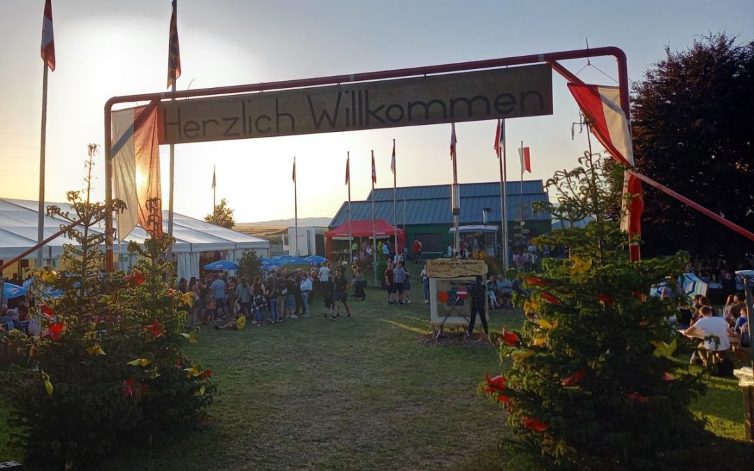Die Riederhalle wurde zur Festzentrale