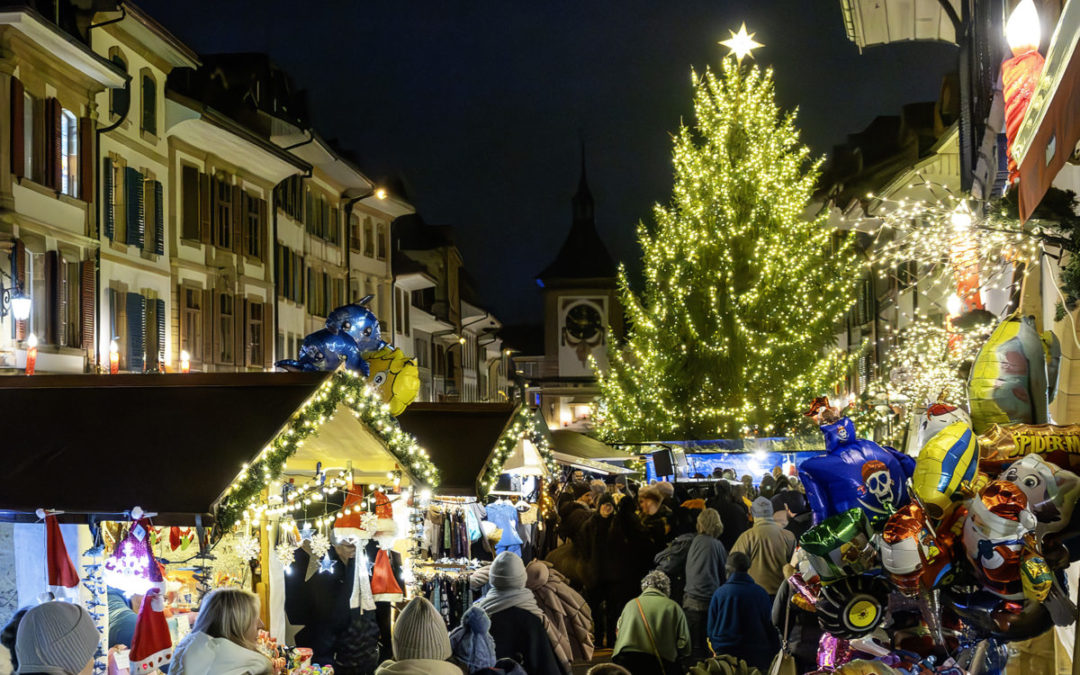 Weihnachtsstimmung in Murten