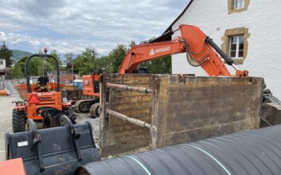 Auf dieser Baustelle läuft nun wirklich alles schief