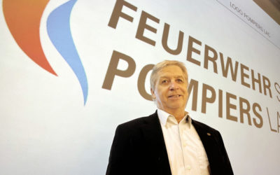 Der Feuerwehrpräsident kommt aus Gurmels