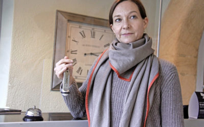 Die Chefin mit dem schönsten Arbeitsweg