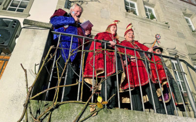 Feierliche Inthronisierung mit Schwingfest