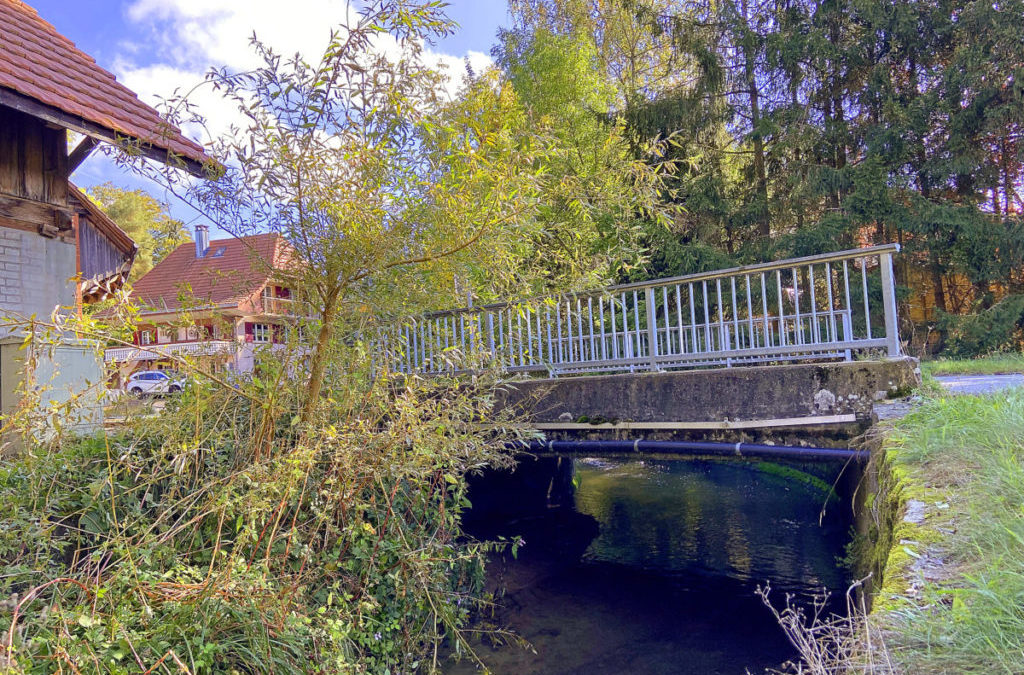 Die Brücke in Ulmiz wird bald ersetzt