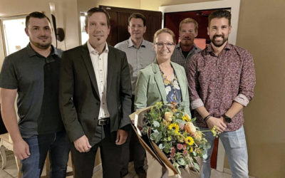 Eine Frau an der Spitze des Gewerbes