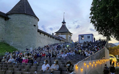 Vorfreude auf Kino unter freiem Himmel 