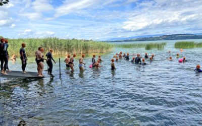 Starker Wellengang forderte Schwimmer