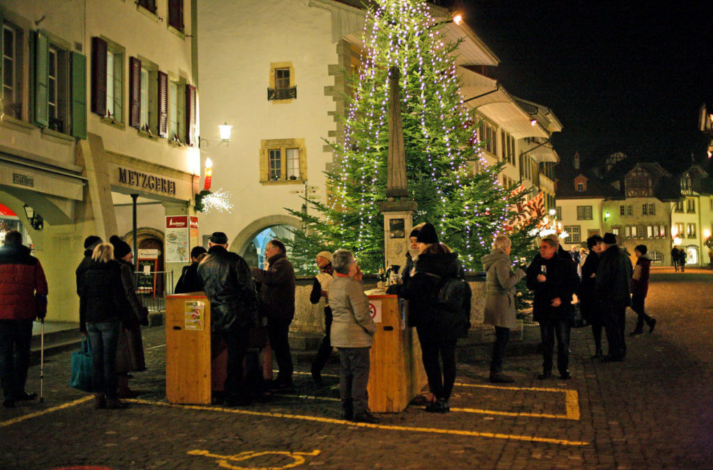 Silvester: Bei einem Glas im Stedtli gemeinsam ins neue Jahr rutschen
