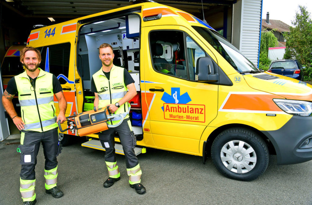 Eine Ambulanz der neusten Generation