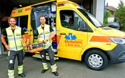 Eine Ambulanz der neusten Generation