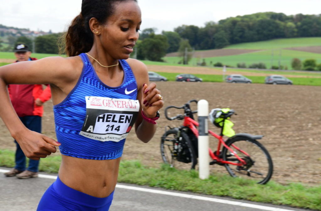 Helen Bekele Tola lief neuen Streckenrekord