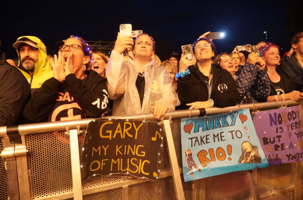 Regen als ungebetener Festivalgast
