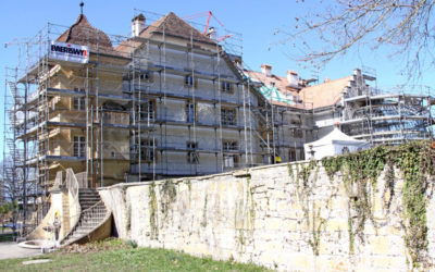 Das Schloss Löwenberg wird saniert