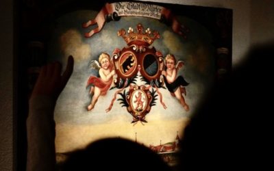 Zum Schlachtjubiläum ein Stedtli voller Flaggen