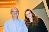 Vater und Tochter spenden Blut:  Guido und Lena Kaufmann, Murten 