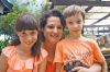 Anja, Caroline und Jonas Roggo, Bösingen
