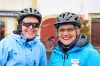 Susi Schildknecht, Malans, und Käthi Thalmann-Bolz (Präsidentin slowUp Murtensee), Murten