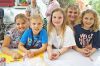 Jana und Kai Jungo, Gurmels, mit Leann, Conny und Jael Spicher, Courtaman