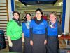 Die freiwilligen Helferinnen in der Festwirtschaft: Karin Dick, Nadia Dufaux, Regina Kiener und  Beatrice Jenny
