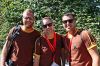 «Drinking Team»: Maik Banz, Dominic Staub und Bernhard Gerst
