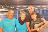 Die Moosrugger Thomas Känel, Salvenach, Corina Dolder und Aschi Bongni, Murten, mit Aurel Zürcher, Salvenach