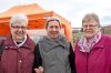 Nelly Kiener, Ried, Gertrud Hofer, Ferenbalm, und Greti Gutknecht, Ried