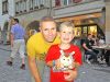 Glück bei der Tombola: Patrik Hurni mit Ruben, Muntelier
