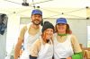 Stefan, Lyna und Anneliese Gaberell, Düdingen, sorgten dafür, dass die Gäste immer rechtzeitig die Poulets serviert bekamen.