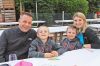 Roland Stadelmann mit Lenny und Nevio Schürch Murten,  Ramona Corbetti, Galmiz