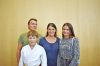 Marcel, Cyril (vorne), Claudia und Celina Kramer aus Galmiz