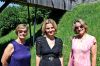 Vom Pro-Museo-Komitee: Yvonne Suter, Münchenwiler, Marika Odermatt, Murten, und  Susy Suter, Muntelier