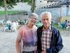 Renate und Hans Walder aus Murten gefiel der neue Standort des Bistros.