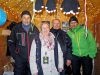 Schon zum vierten Mal dabei: Felix Berger, Bern, Marie-Louise und Jean-Charles Lauper, Constantine, und Alexander Plaen, Meyriez