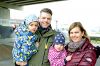 Christian und Martina Neuhaus mit Noel und Amelie, Kerzers