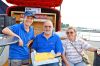 Karin Krieg, Schwarzsee, Martin Trüssel, Murten, und Gisela Krieg, Ried     
