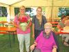 Sabine Jüngling und Cassandre Mauvilly vom Medizinischen Pflegeheim des Seebezirks Murten und Marianne Lehmann