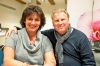 Silvia und Peter Wünsche, der zum  30. Mal spendet, Jeuss  